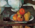 Naturaleza muerta con manzanas 1879 Paul Cezanne